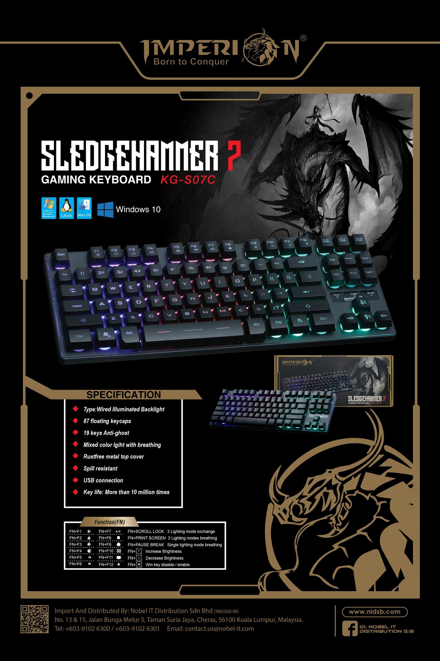 Imperion SLEDGEHAMMER 7 - Salpido