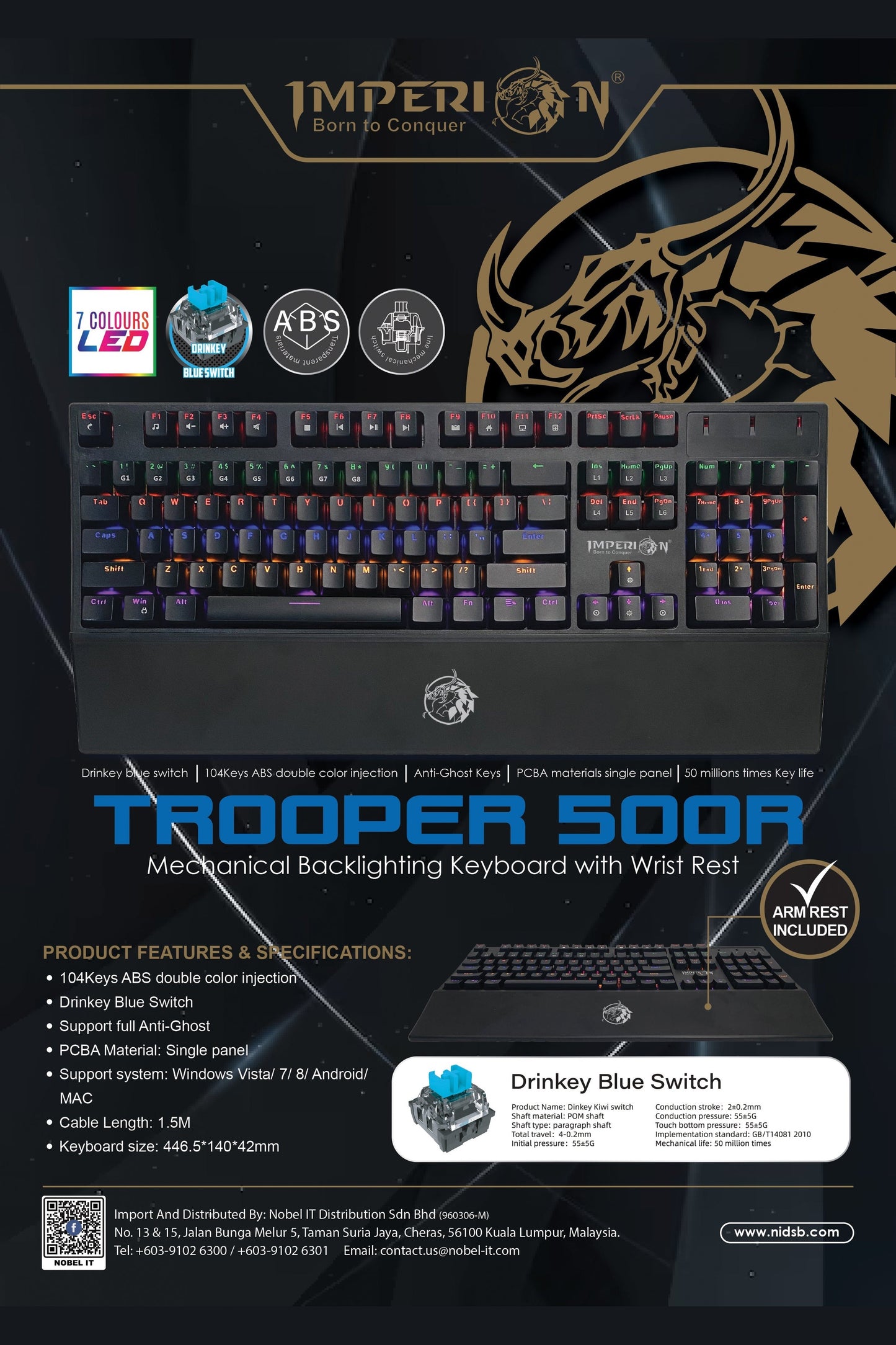 Imperion TROOPER 500R - Salpido