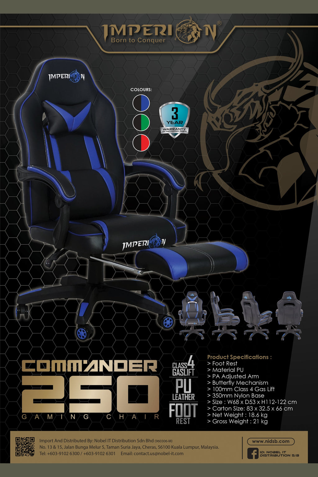 Imperion COMMANDER 250 - Salpido