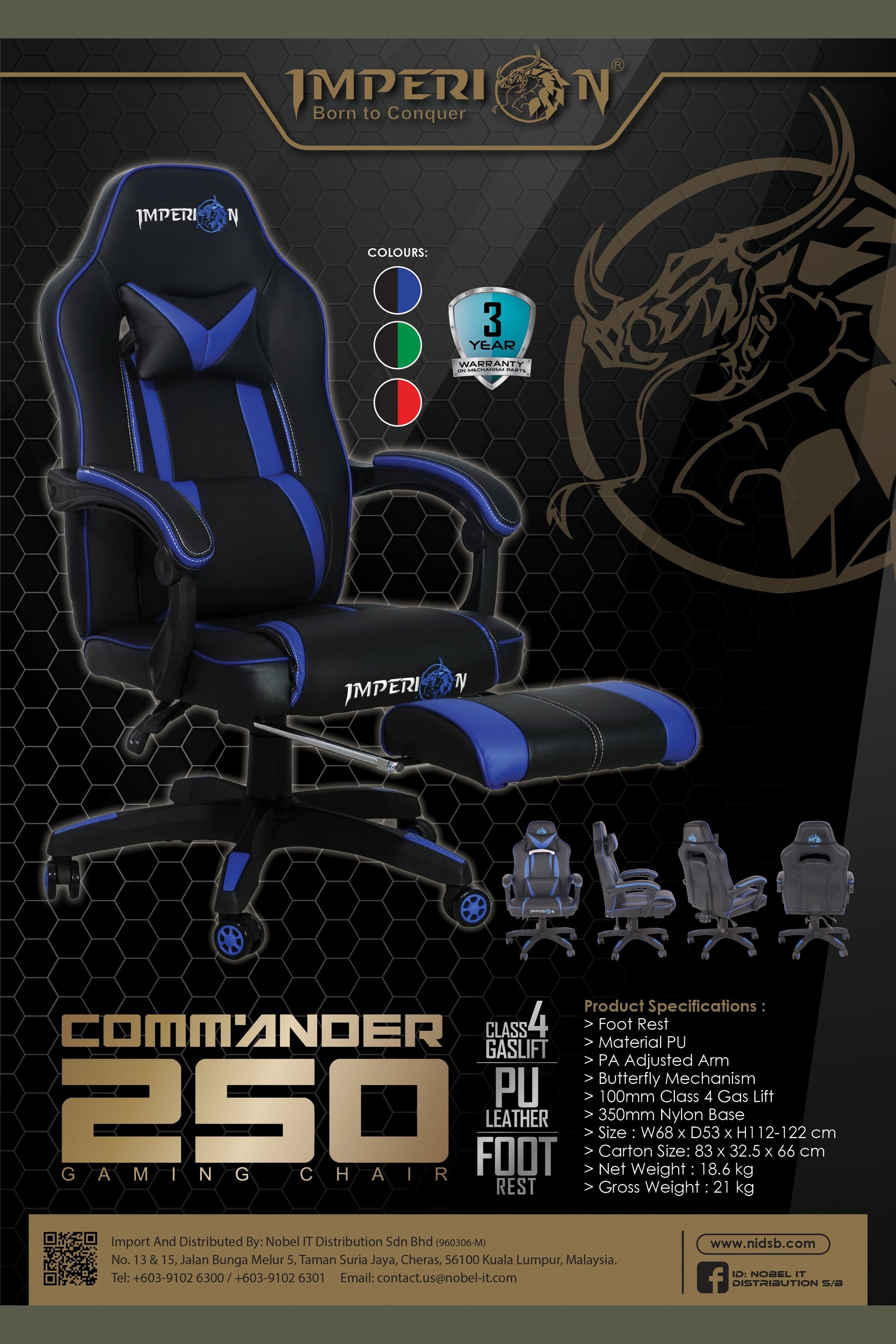 Imperion COMMANDER 250 - Salpido