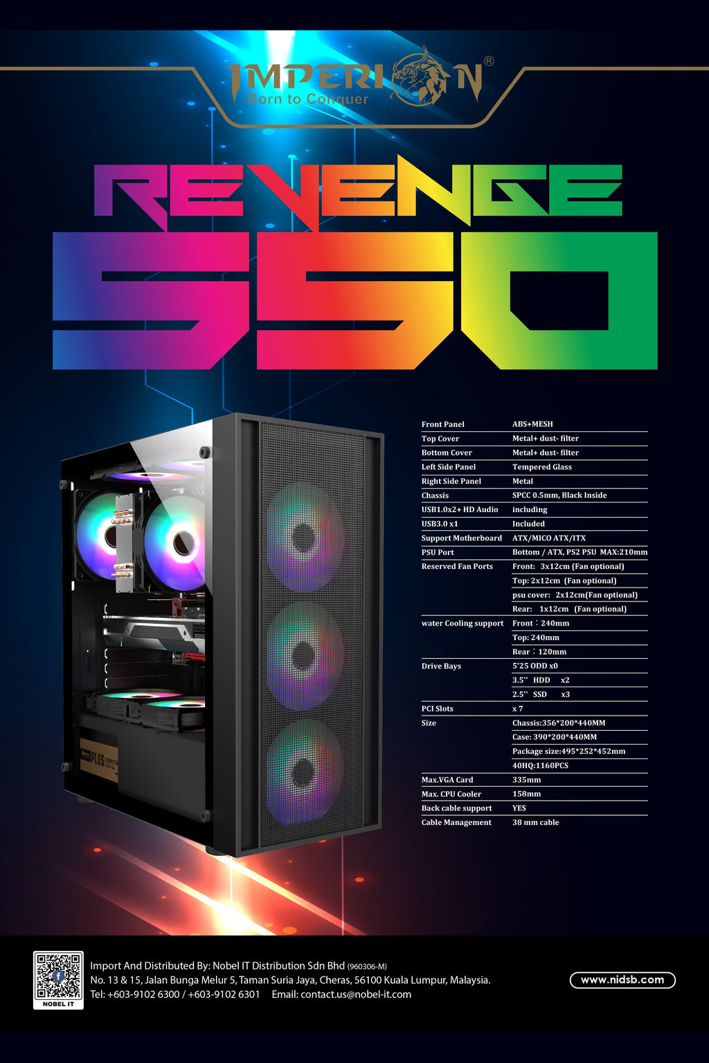 Imperion REVENGE 550 - Salpido