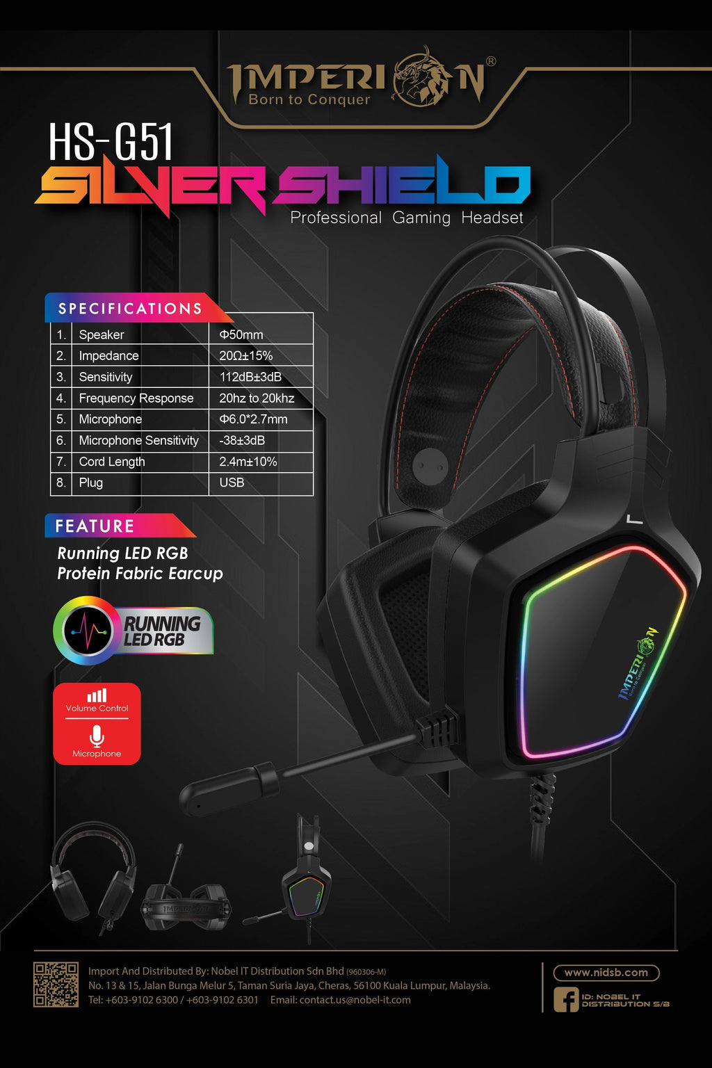 Imperion SILVER SHIELD HS-G51 - Salpido