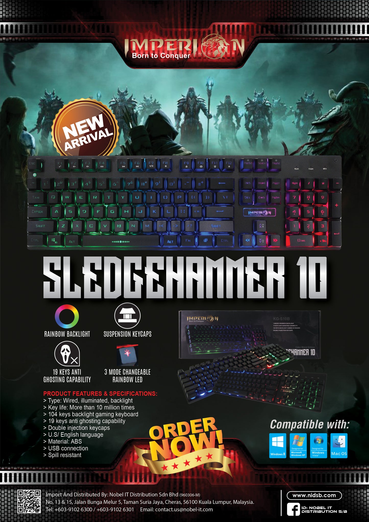 Imperion SLEDGEHAMMER 10 - Salpido