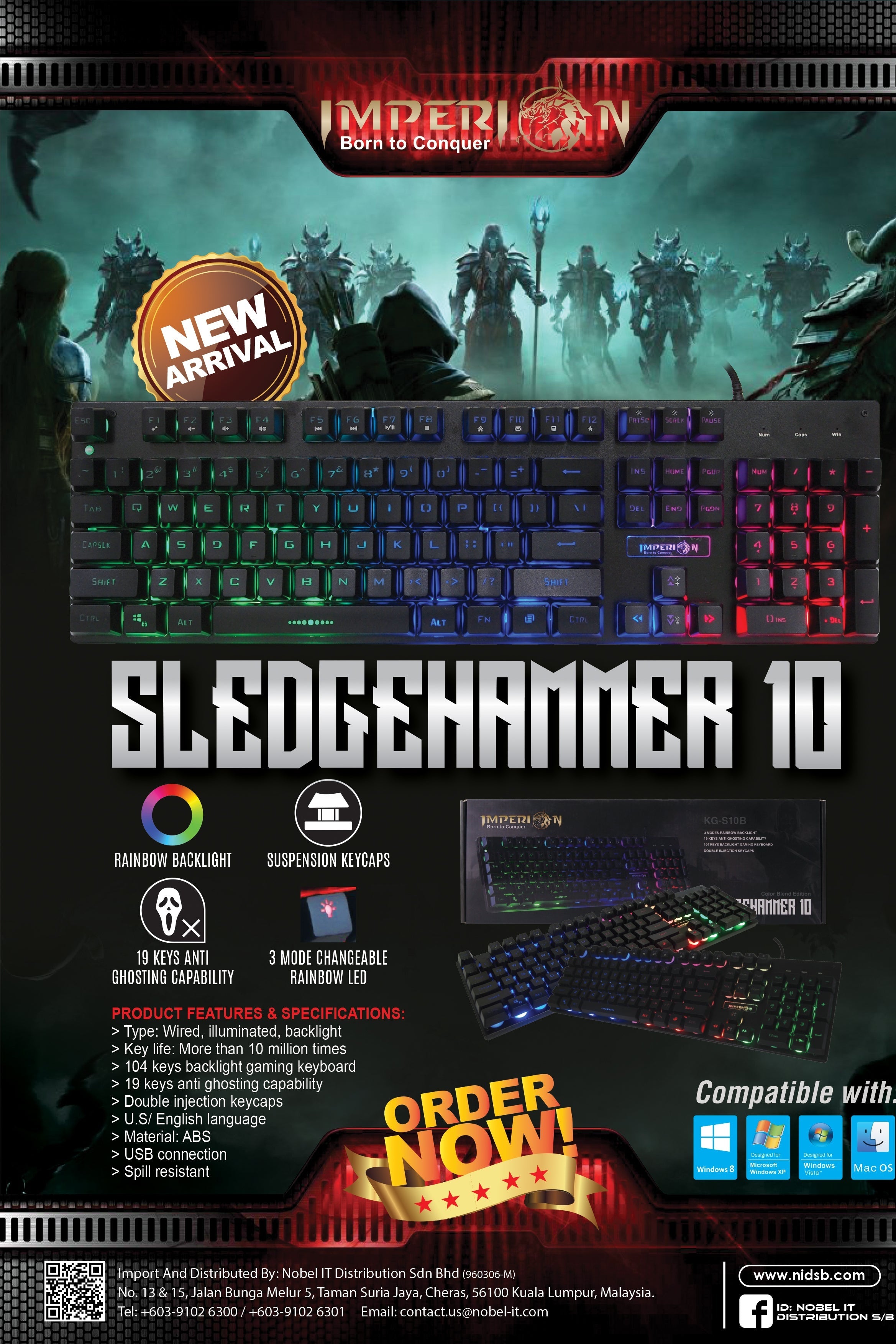 Imperion SLEDGEHAMMER 10 - Salpido