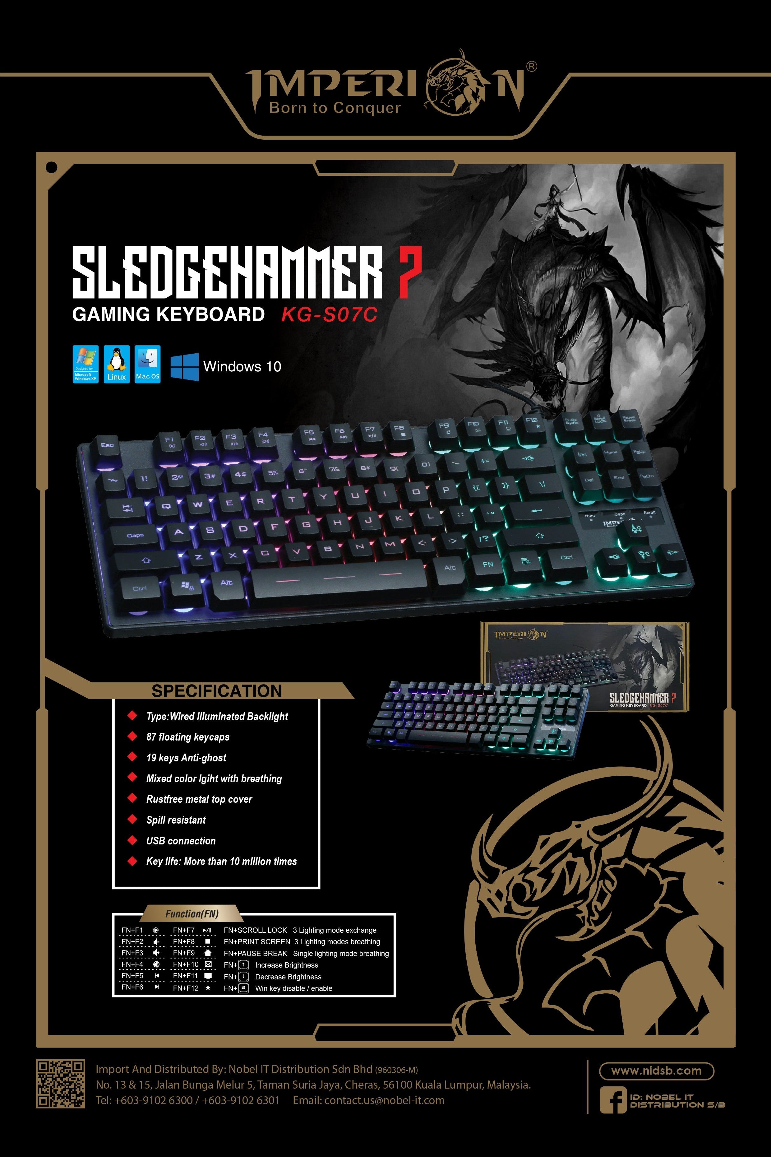 Imperion SLEDGEHAMMER 7 - Salpido