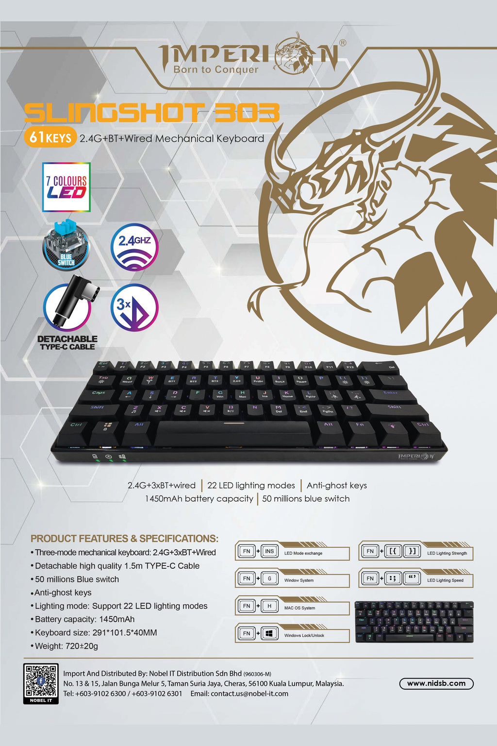 Imperion SLINGSHOT 303 - Salpido