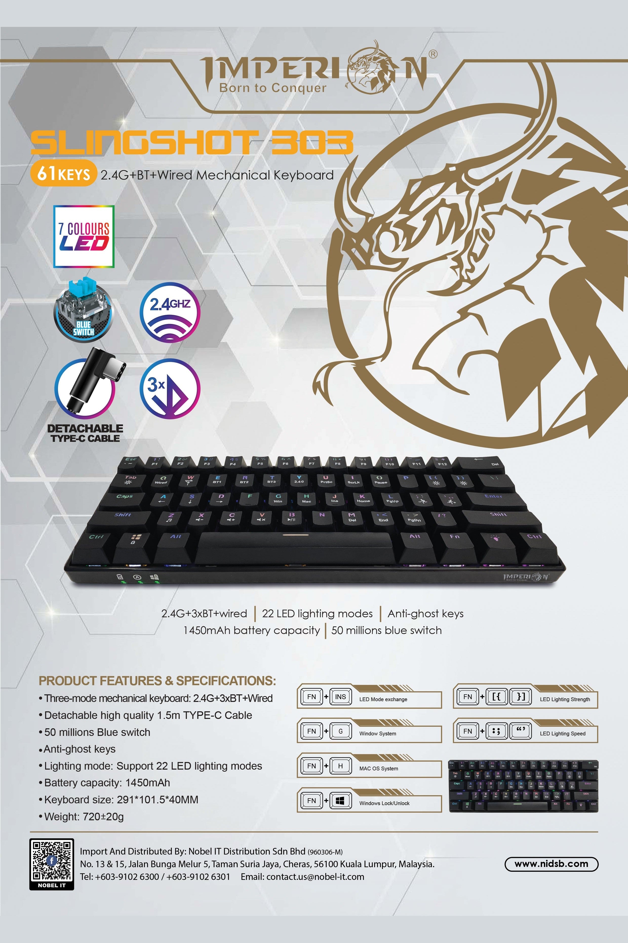 Imperion SLINGSHOT 303 - Salpido