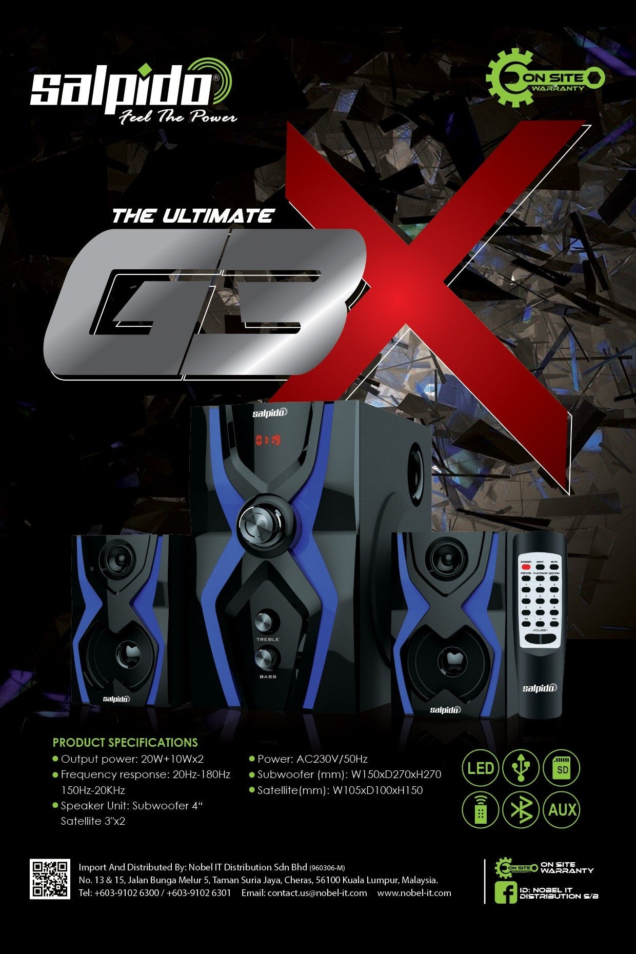 Salpido G3X - Salpido