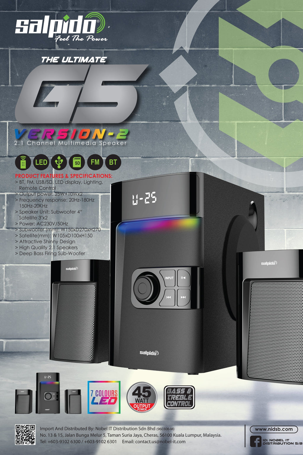 Salpido G5 REVOLVE VR.2 - Salpido