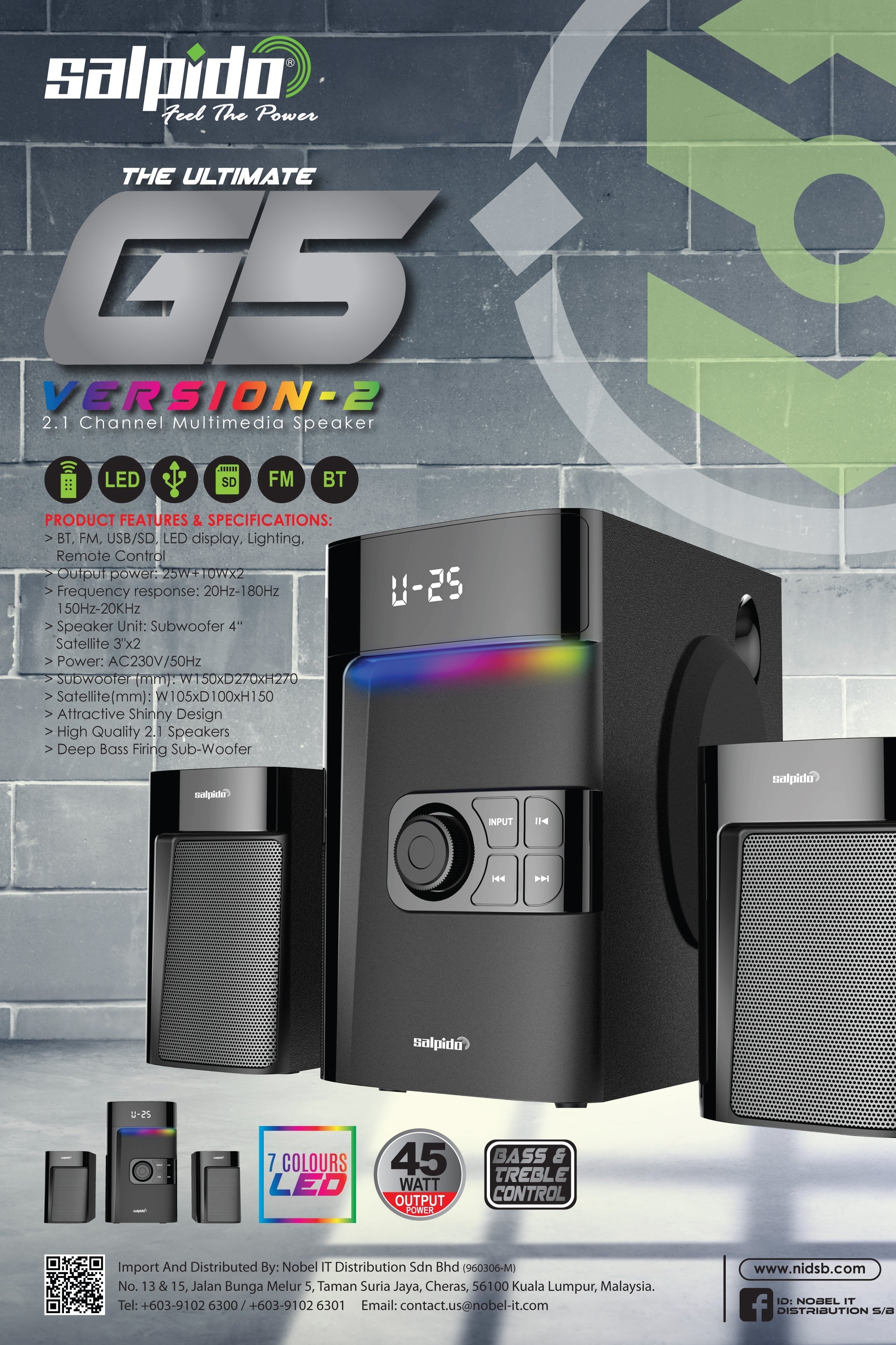 Salpido G5 REVOLVE VR.2 - Salpido