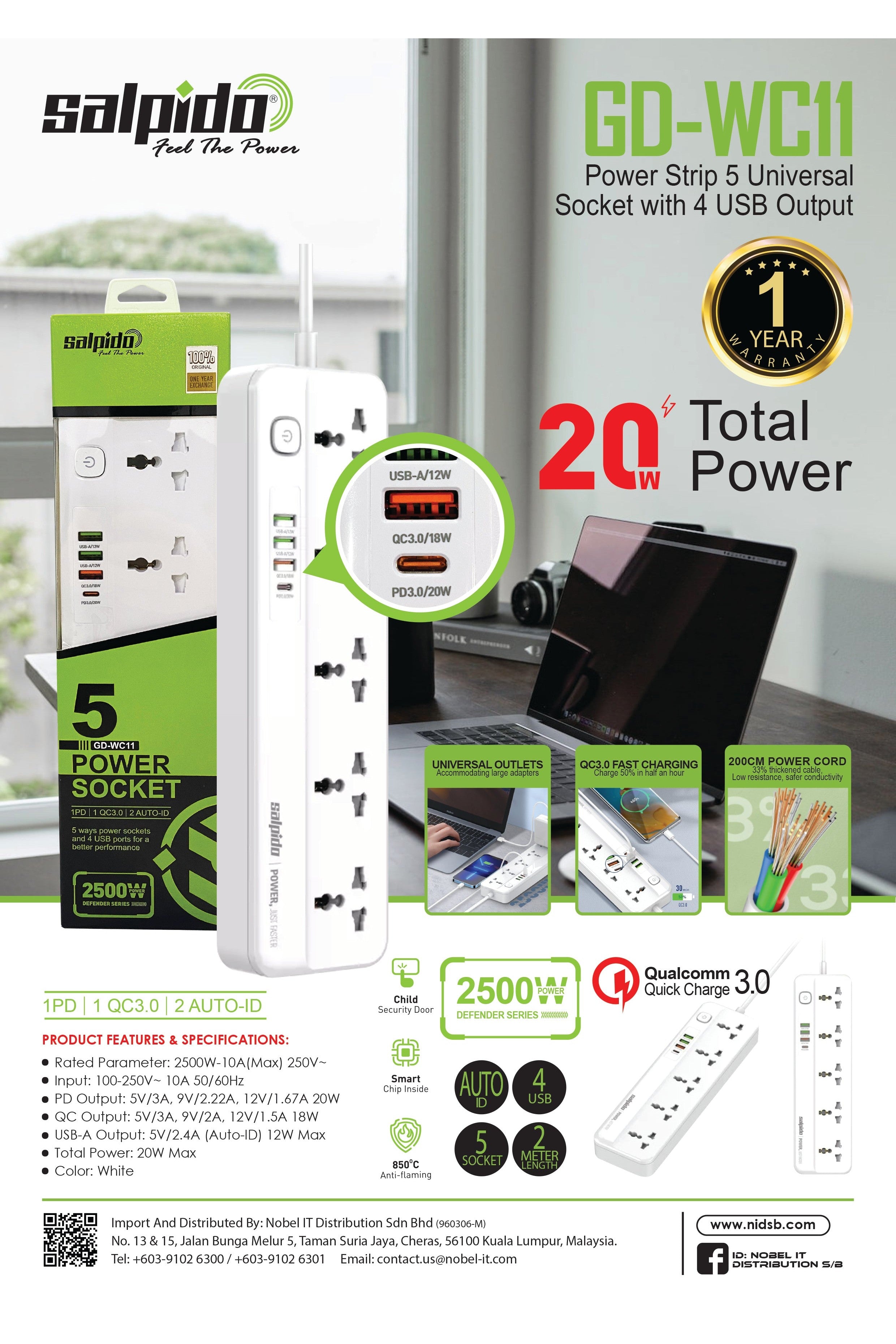 Salpido GD-WC11 - Salpido