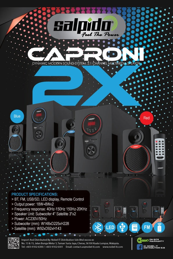 Salpido Malaysia CAPRONI 2X - Salpido