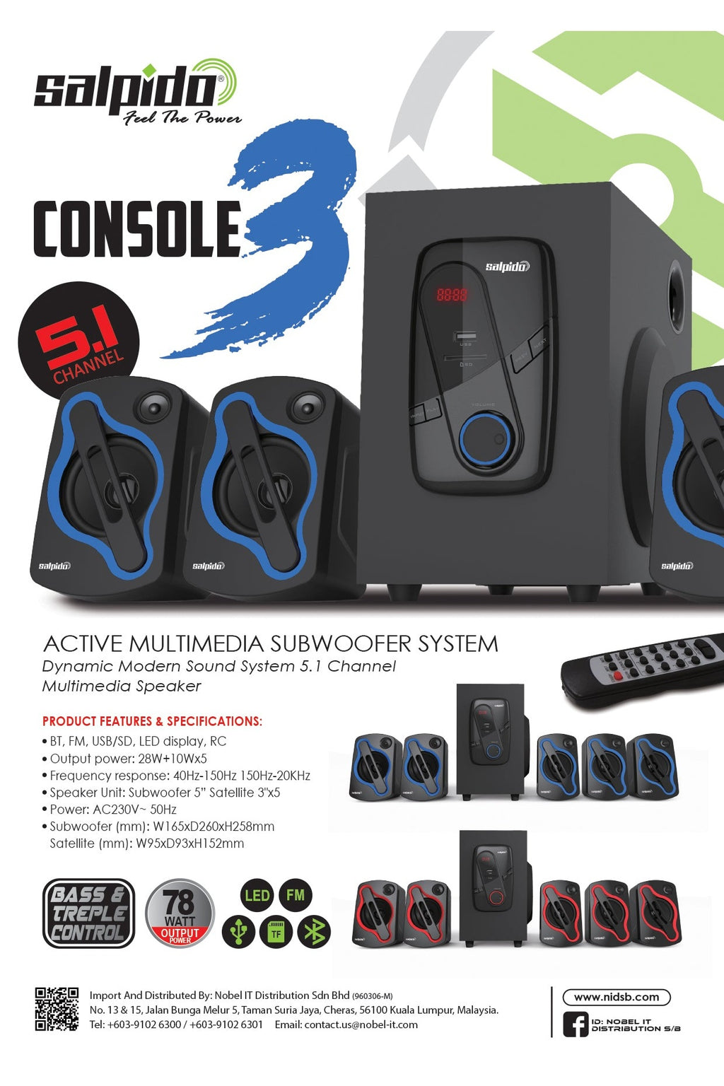 Salpido Malaysia CONSOLE 3 - Salpido