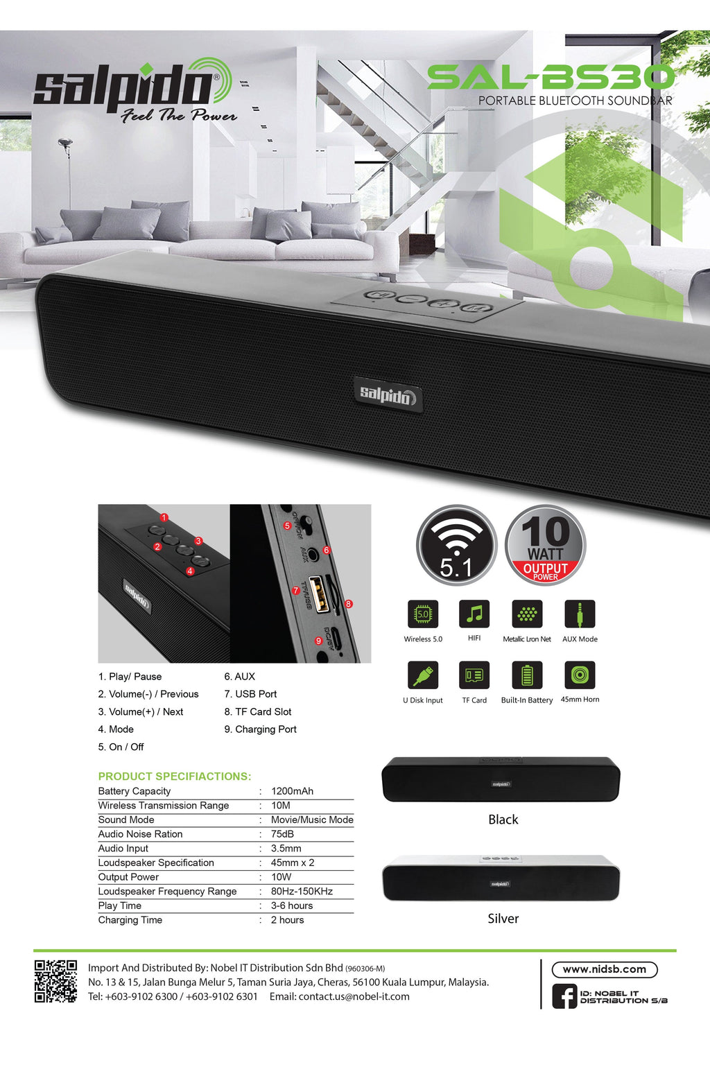 Salpido SAL-BS30 - Salpido