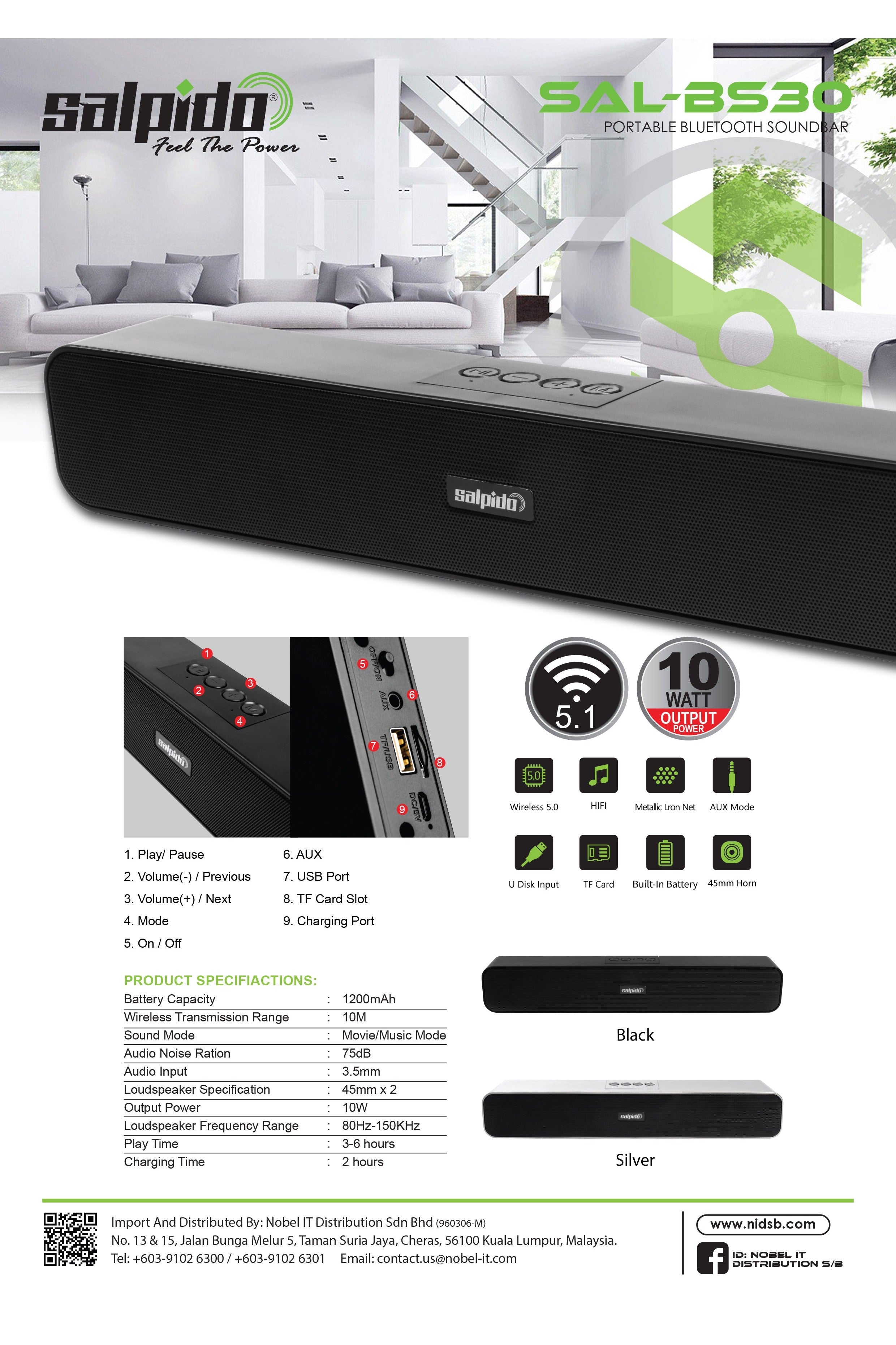 Salpido SAL-BS30 - Salpido