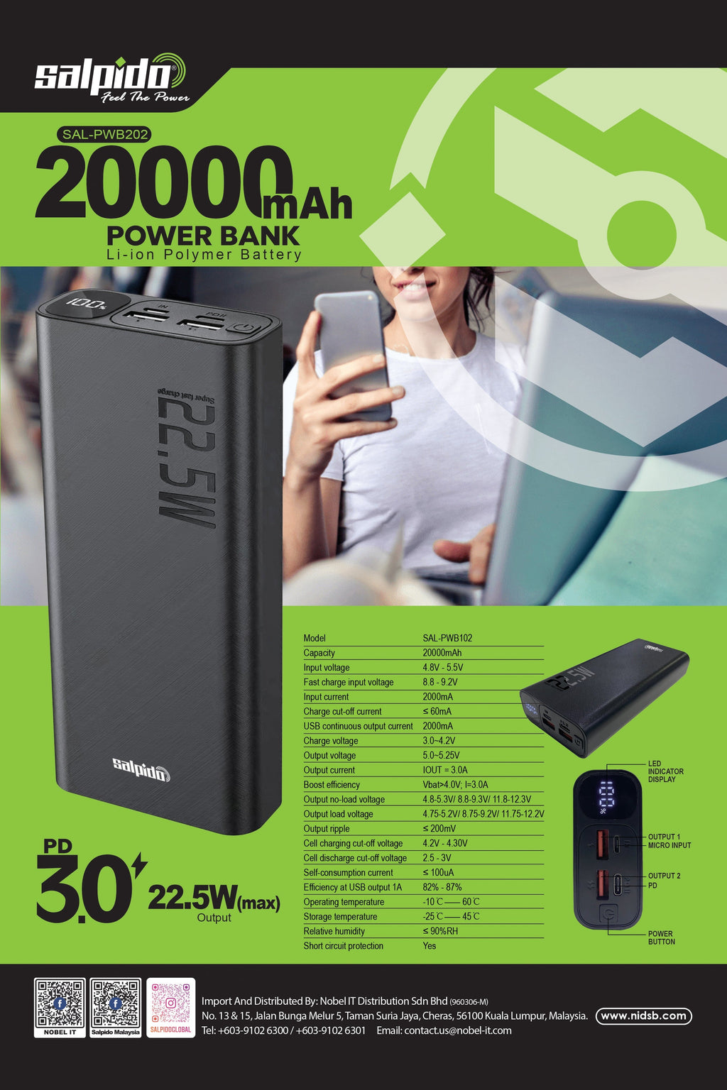 Salpido SAL-PWB202 - Salpido