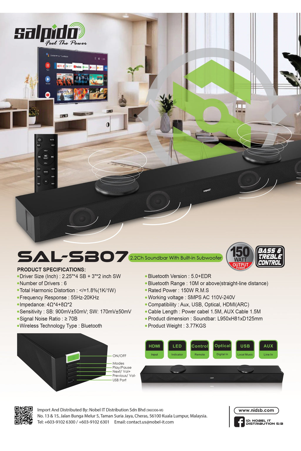 Salpido SAL-SB07 - Salpido