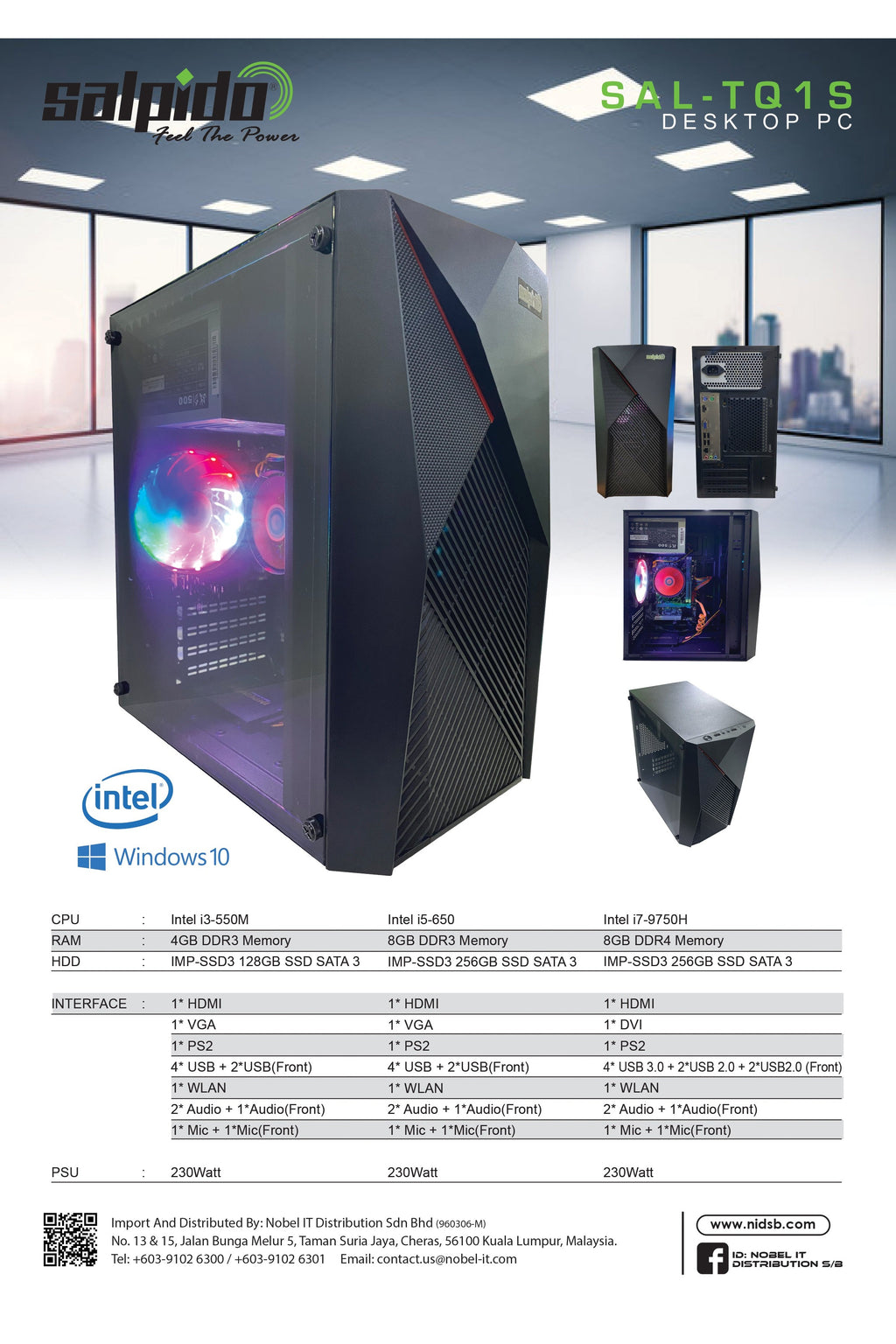Sal-TQ1S   (PC SET)