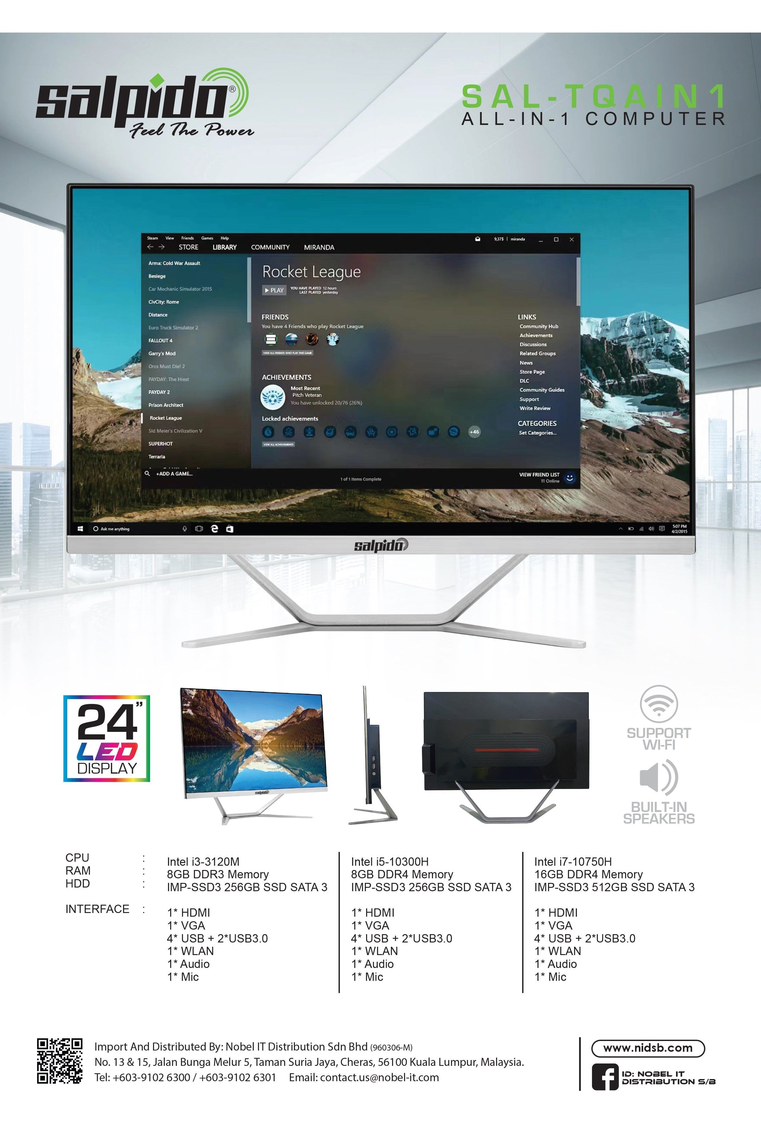 Sal-TQAIN1 (ALL IN 1 PC)