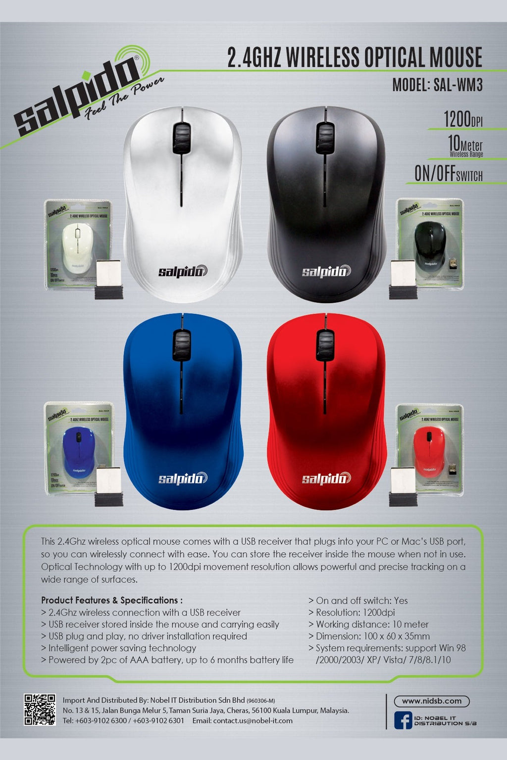 Salpido SAL-WM3 - Salpido