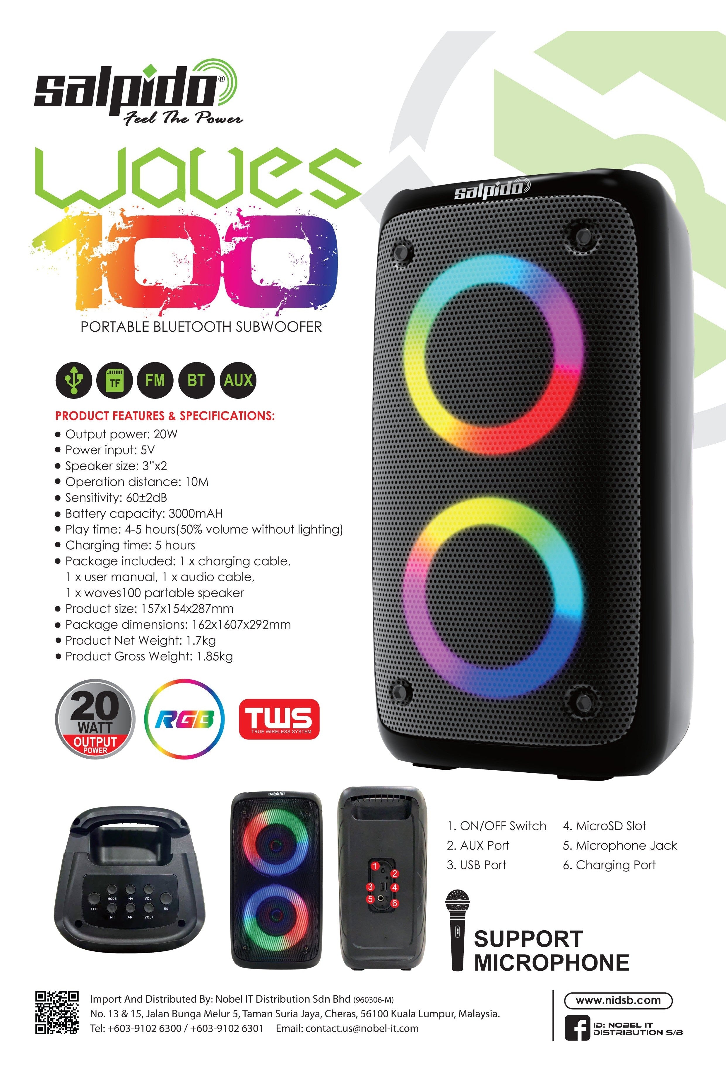 Salpido WAVES 100 - Salpido