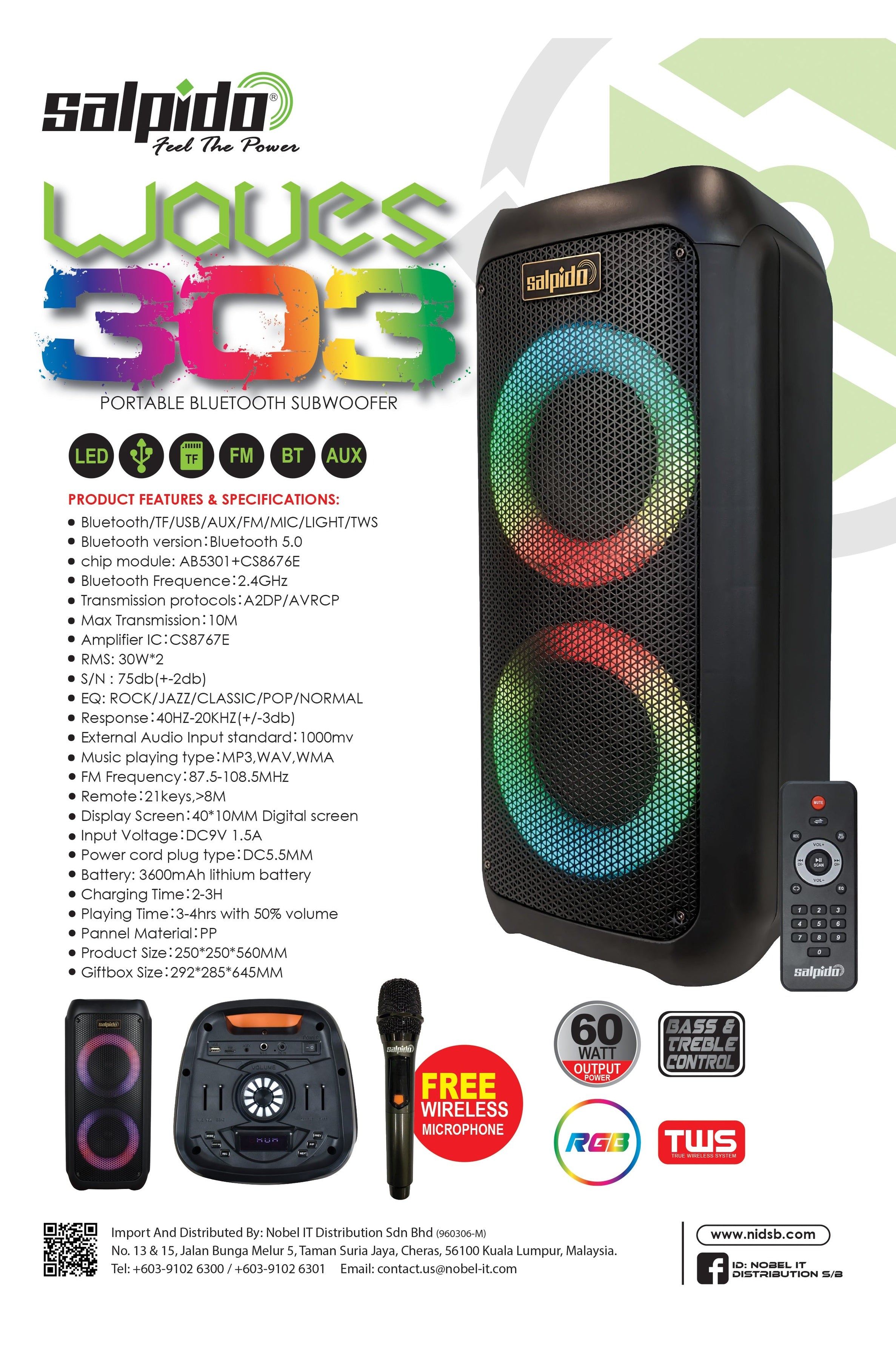 Salpido WAVES 303 - Salpido