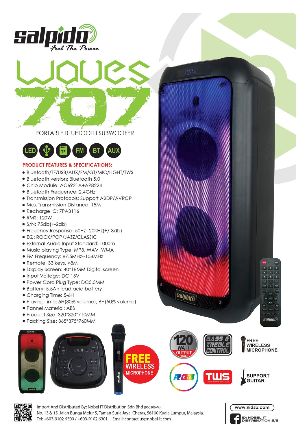 Salpido WAVES 707 - Salpido