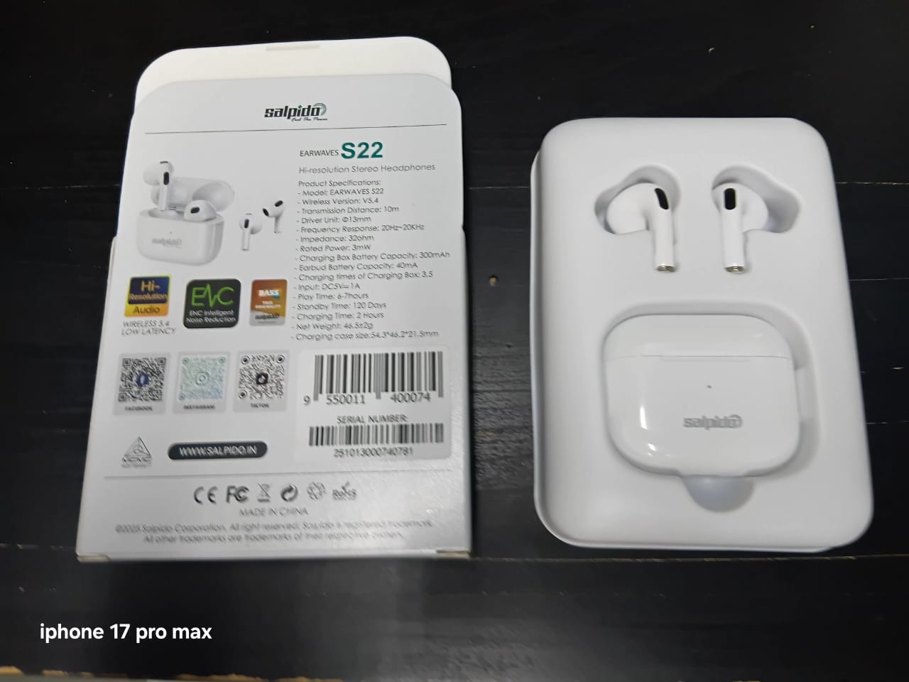 Earwaves S22 *As Is